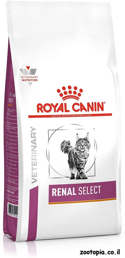 Royal Canin Renal Select רויאל קנין רפואי חתול רנל - 2 ק"ג