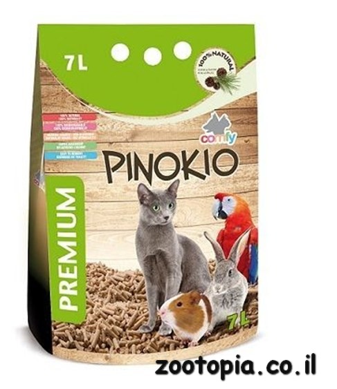 שבבי עץ פינוקיו pinokio  - 7 ליטר