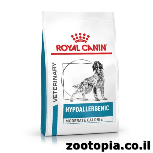 royal canin hypoallergenic  dogs מזון יבש היפואלרגני לכלבים מגזע בינוני - 7 ק"ג