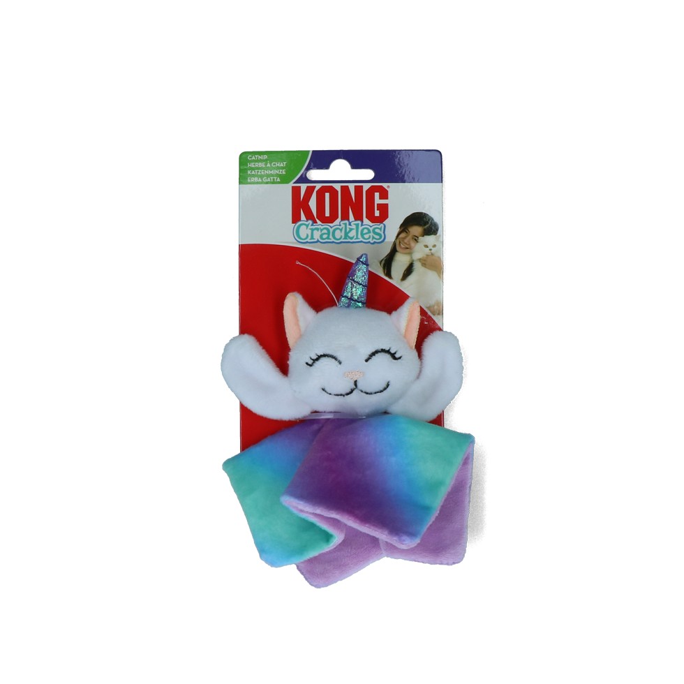 Kong Crackles צעצועה לחתול שמיכה חד קרן 2
