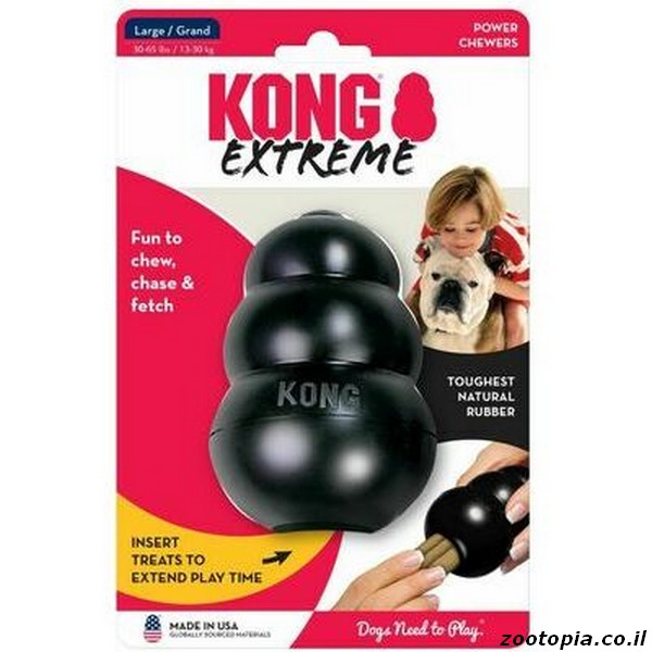 kong extreme צעצוע להגשת חטיף L