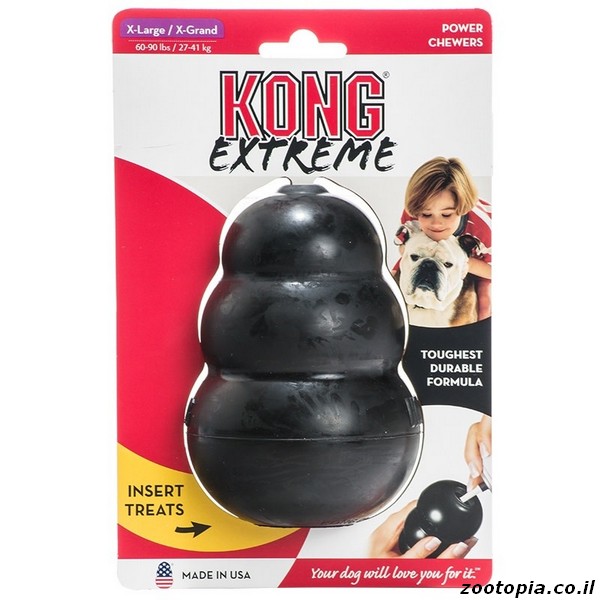 kong extreme צעצוע להגשת חטיף XL 2