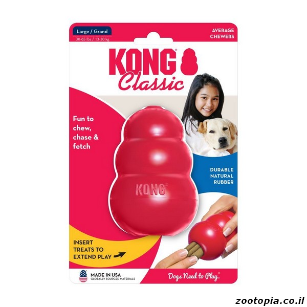 קונג קלאסיק אדום Kong L 2