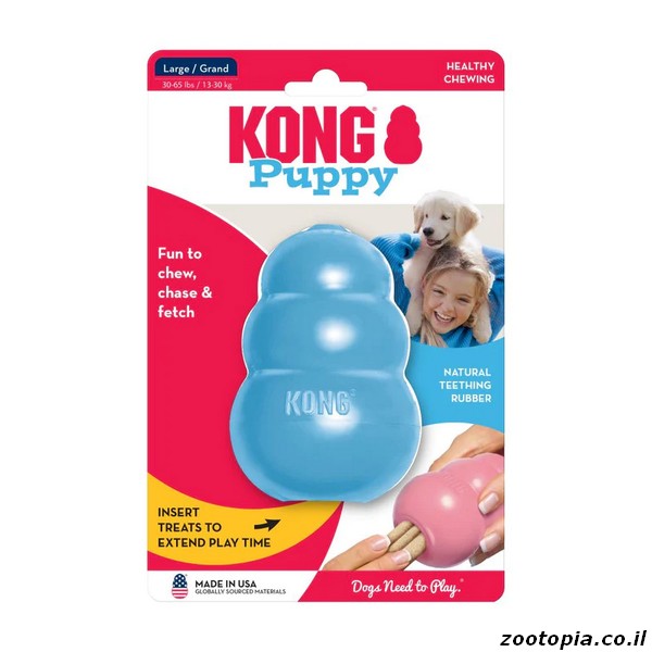 kong צעצוע לגורי כלבים L 2