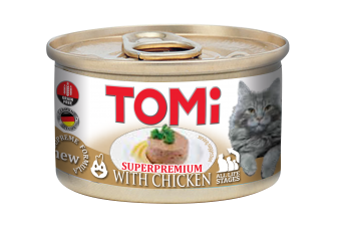 טומי לחתולים עוף פטה - 85 גרם 1