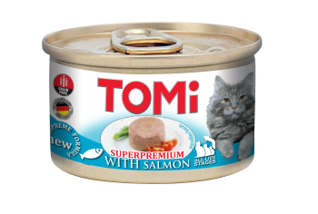 טומי לחתולים סלמון פטה - 85 גרם 1