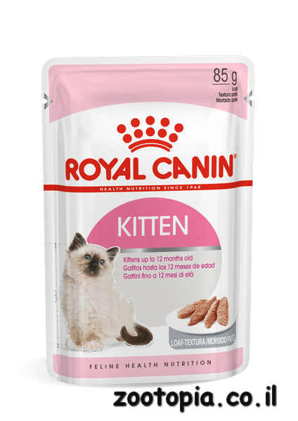 royal canin kitten pate שימור פטה לגורי חתולים - 85 גרם