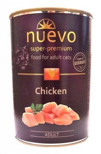 nuevo Chicken נואבו שימור לחתול בטעם עוף - 400 גרם