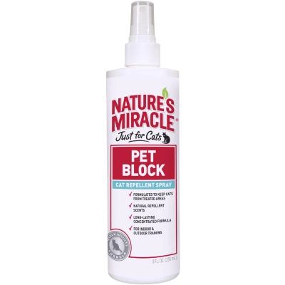 Pet block Naturels Miracle מרחיק חתולים - 236 מ"ל