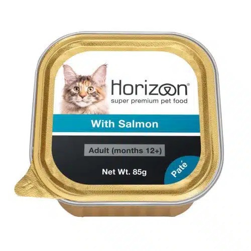 הוריזון מעדן לחתול פטה סלמון - 85 גרם
