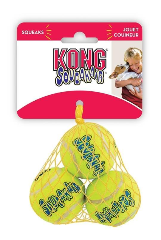 Kong Squeakair קונג כדור מצפצף XS (3יח)