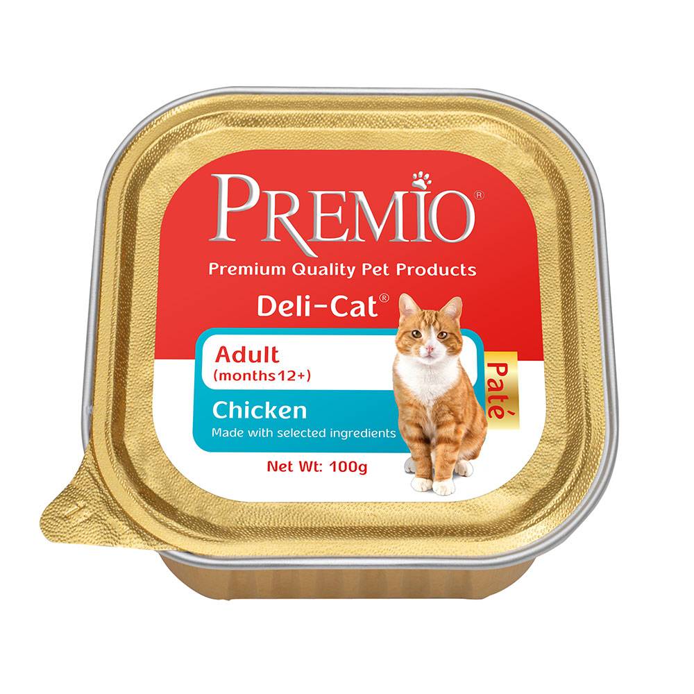 פרמיו שימור פטה לחתול בטעם עוף - 100 גרם