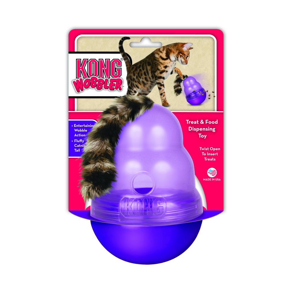 קונג לחתול וובלר Kong Cat Wobbler